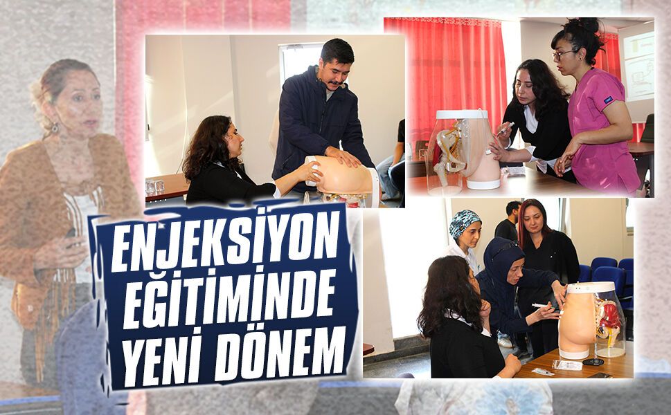 Karasu Devlet Hastanesi’nde modern enjeksiyon eğitimi