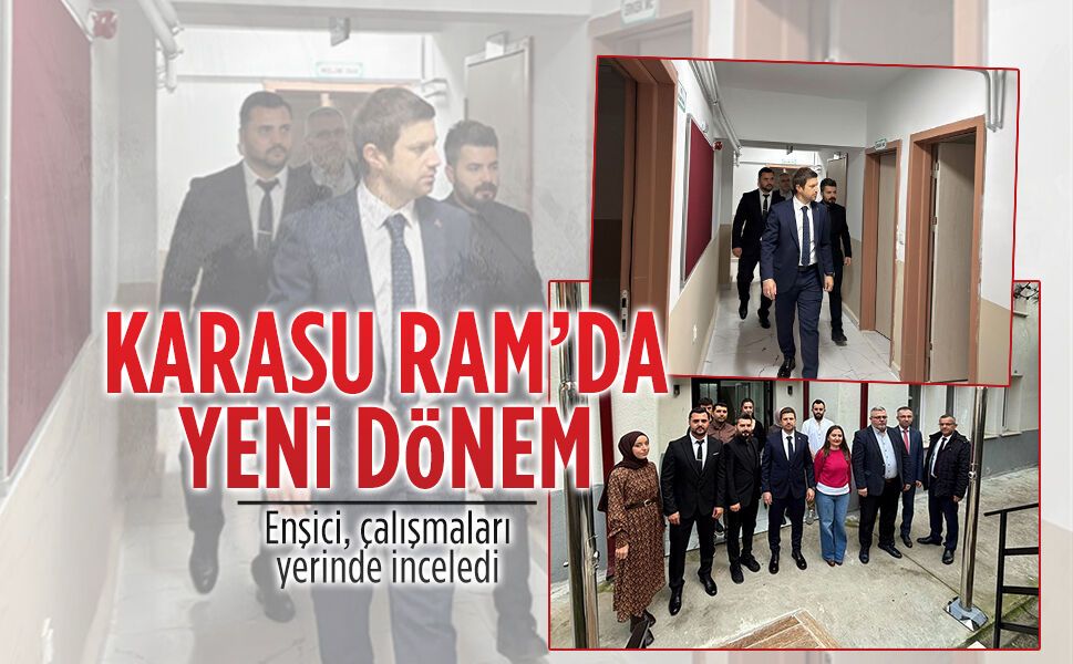 İlçe Milli Eğitim Müdürü Enşici’den RAM’a ilk ziyaret