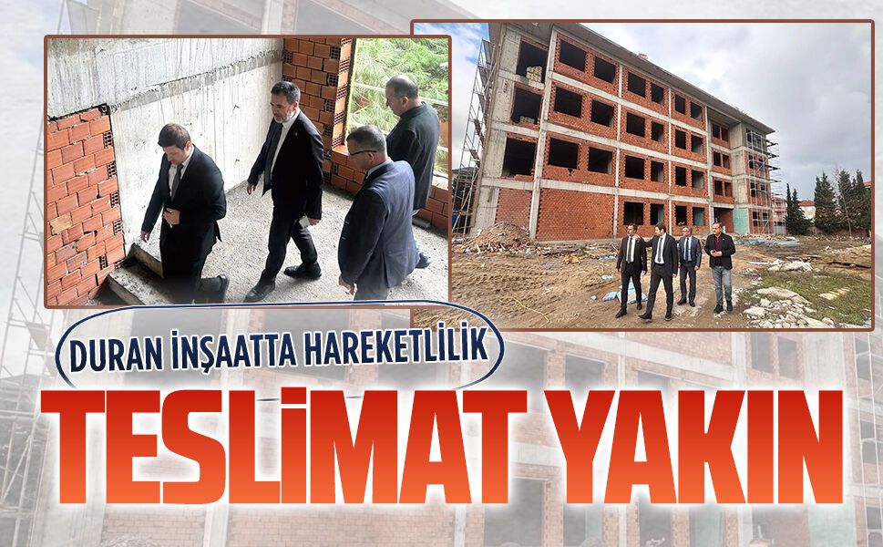 Şehit Ahmet Baş Anadolu İHL inşaatı hızlandı