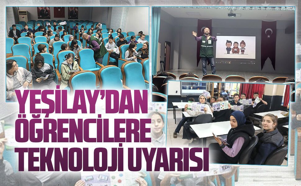 Yeşilay’dan Karapınar ve Adatepe’ye bilinçlendirme ziyareti