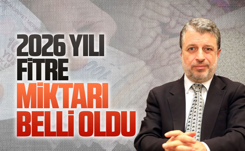 Müftü Dr.Çobanoğlu, 2026 yılı fitre miktarının belli olduğunu duyurdu