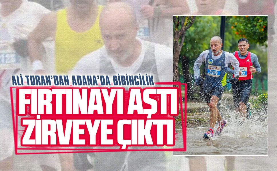 Karasulu Ali Turan’dan Adana’da birincilik