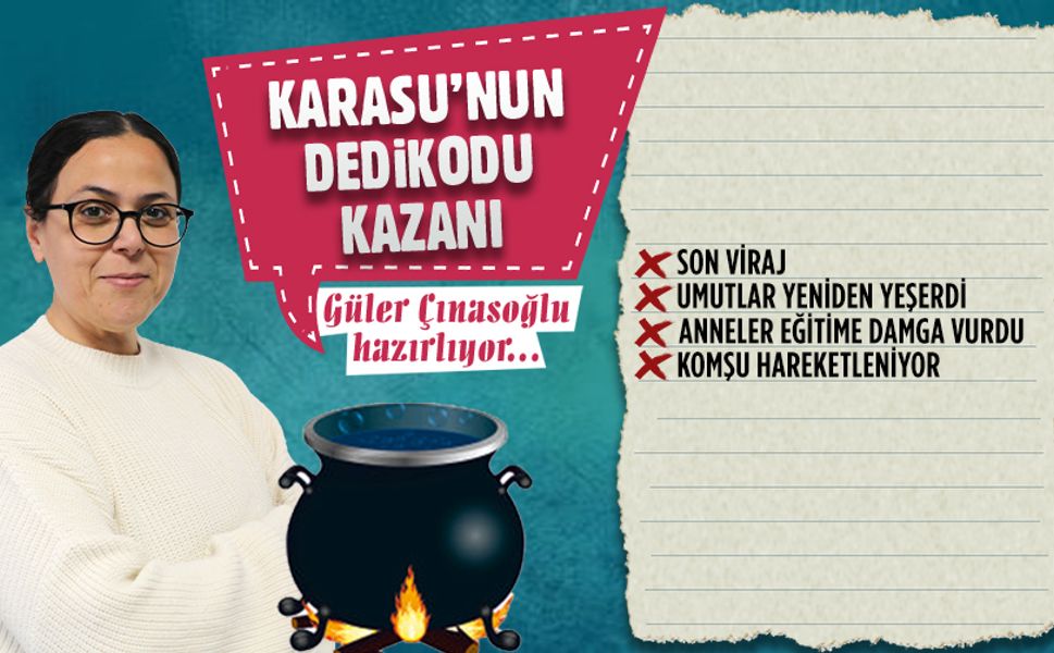 Karasu’nun dedikodu kazanı