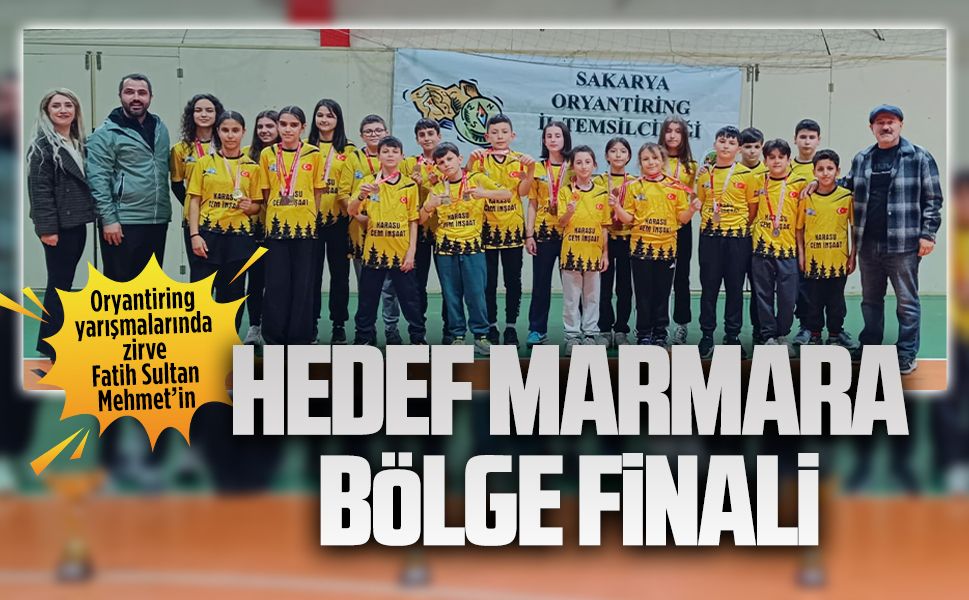 Oryantiring yarışmalarında zirve Fatih Sultan Mehmet’in