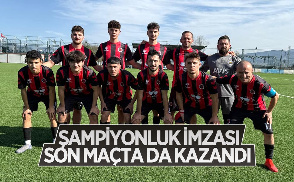 Karapınar’dan şampiyonluk imzası