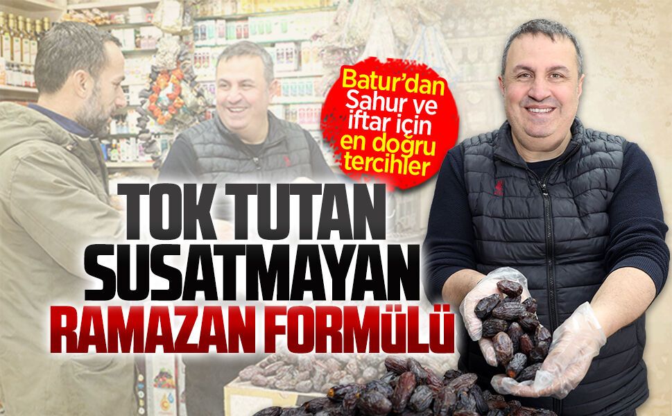 İşletmeci Özgür Batur’dan sağlıklı oruç günleri için öneriler