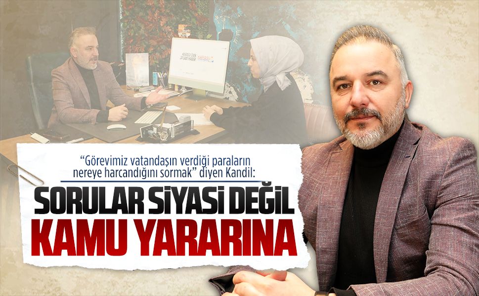 Mithat Kandil, belediye meclisinde yaşanan gerginlik sonrası açıklama yaptı