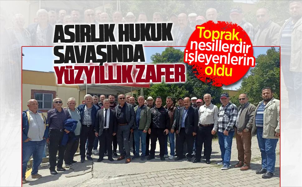 Bir asırdır devam eden bey davası nihayete erdi