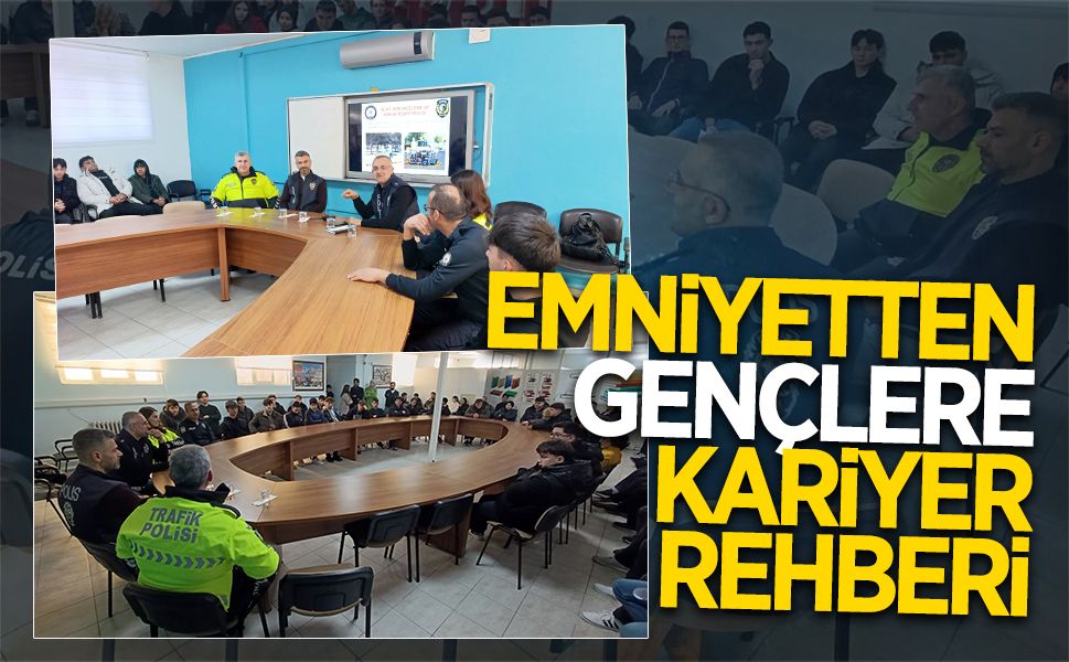 Şehit Hasan Keleş MTAL’de öğrencilere polislik mesleği anlatıldı