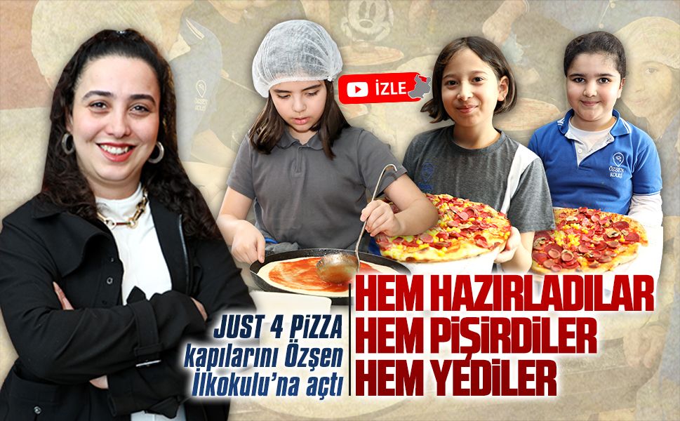 Just 4 Pizza Karasu Şubesi, Özel Özşen İlkokulu’nu ağırladı