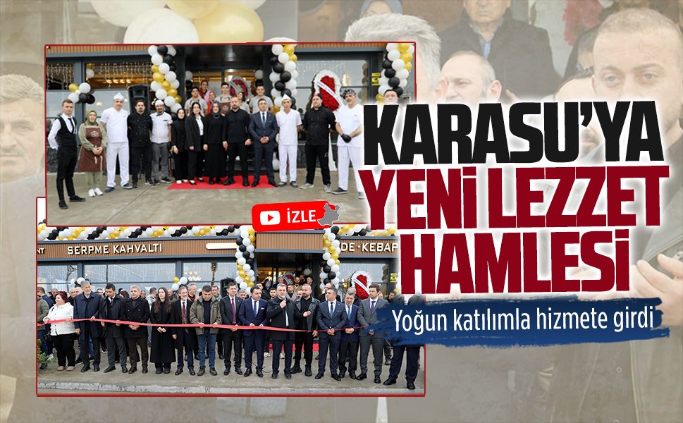 Salih Et Kebap ve Restoran, yoğum katılımlı açılış töreniyle ile hizmete girdi