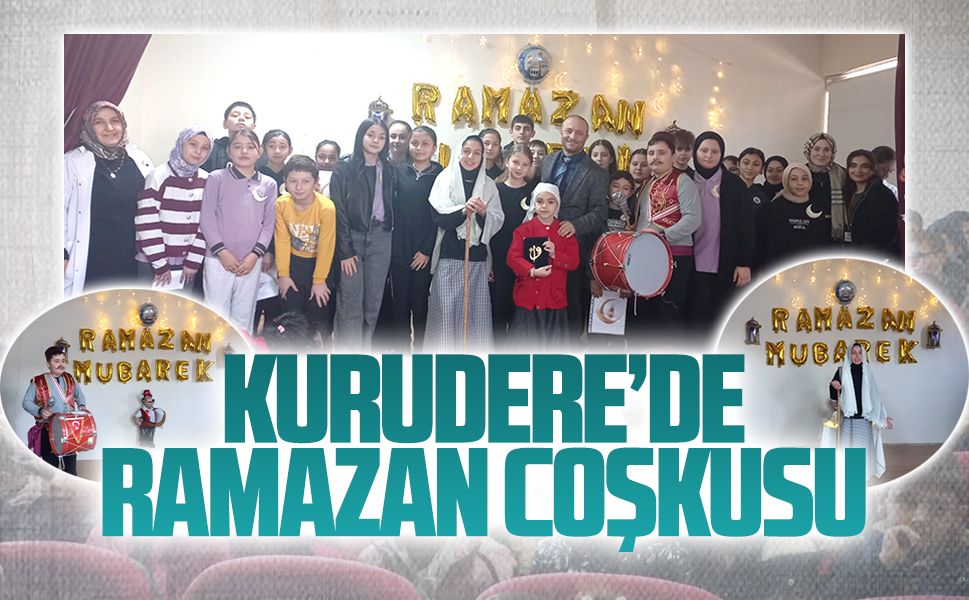 Kurudere İlk ve Ortaokulu'nda Ramazan coşkusu