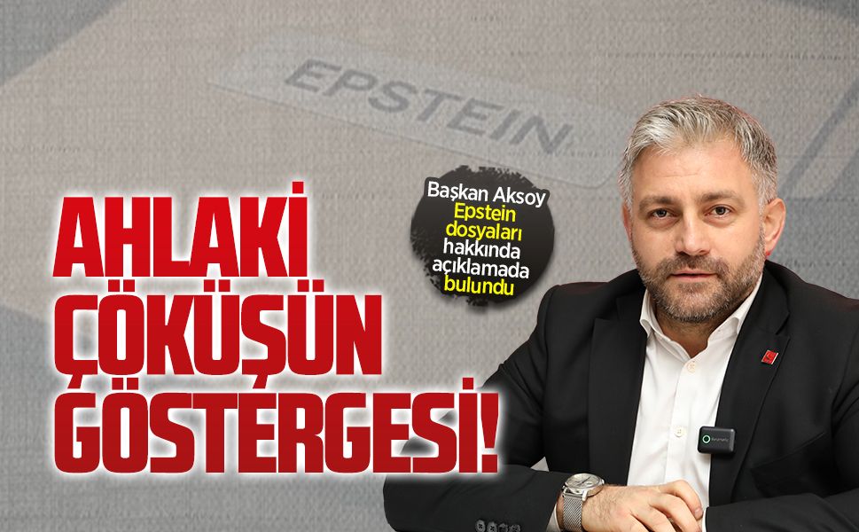 Murat Ali Aksoy, Epstein dosyaları hakkında açıklamada bulundu