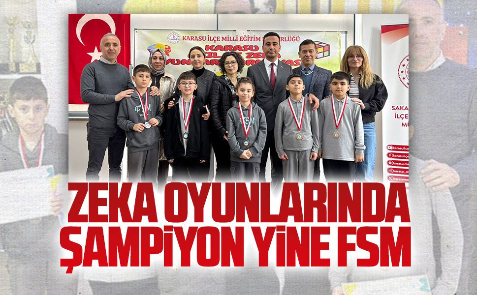 FSM İlkokulu, Akıl ve Zeka Oyunları’nda fark attı