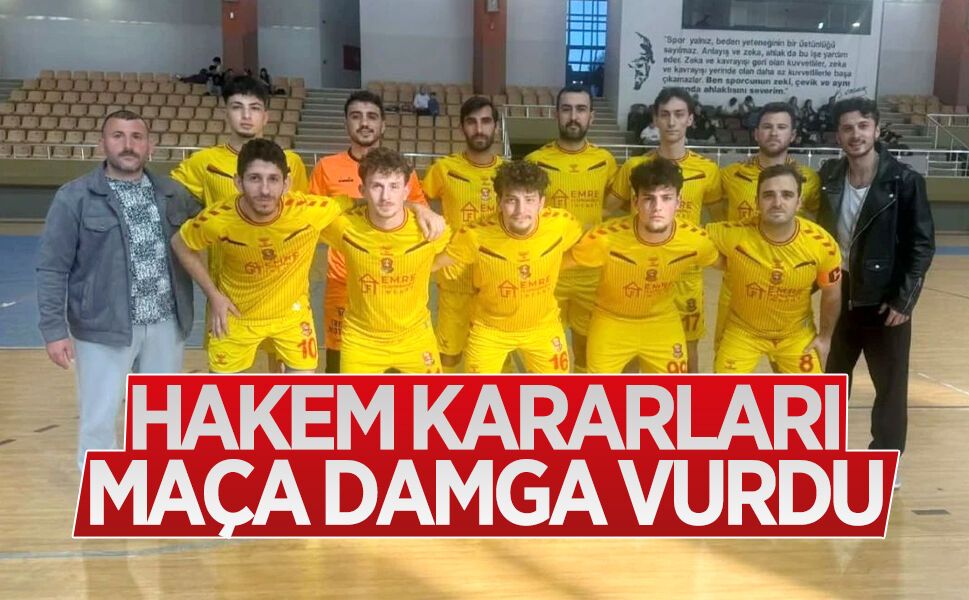 Hakem kararları maça damga vurdu