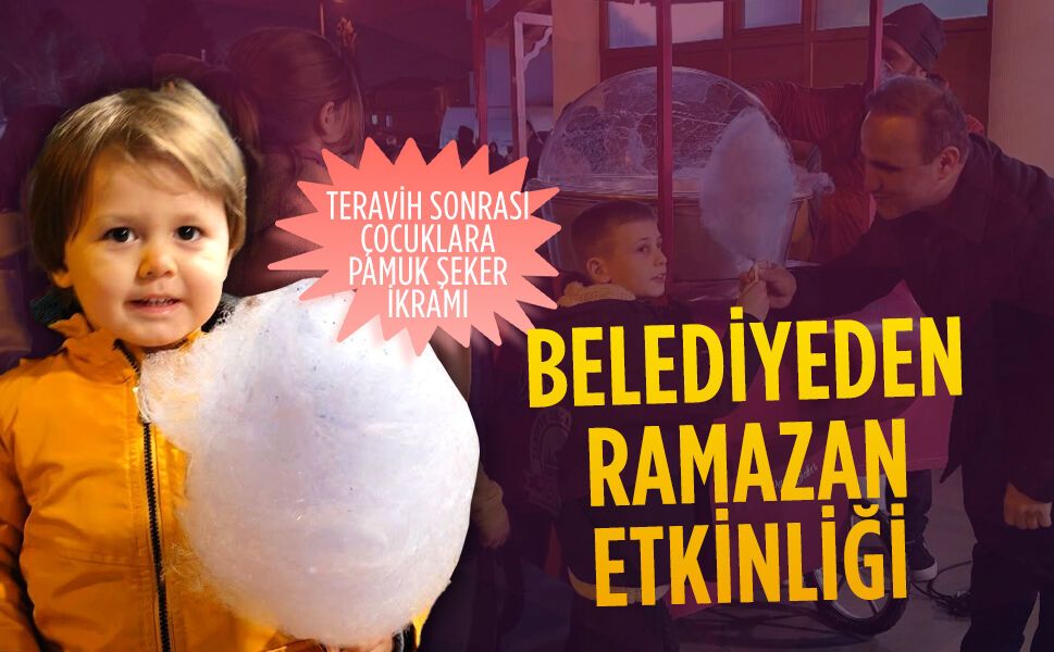 Karasu Belediyesi’nden çocuklara ramazan etkinliği