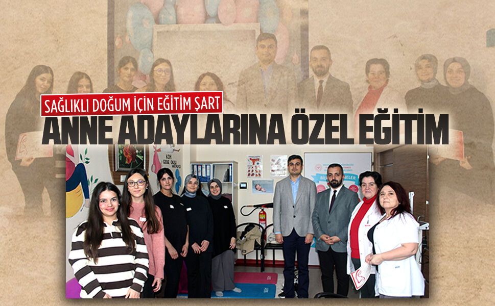 Karasu Devlet Hastanesi’nde gebe okulu eğitimi gerçekleştirildi