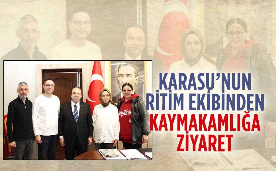 Ritim Grubu’ndan Kaymakam Arslan’a iade-i ziyaret