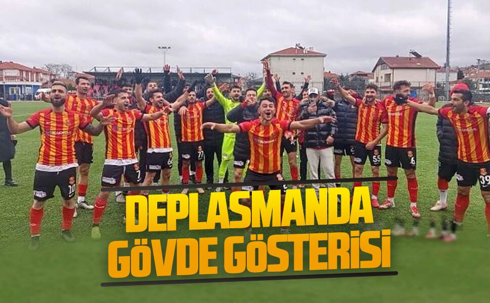 Karasuspor’dan deplasmanda gövde gösterisi