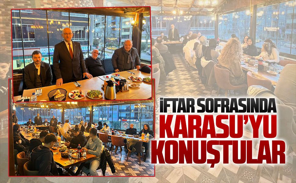 MHP Karasu’dan iftar programında birlik mesajı