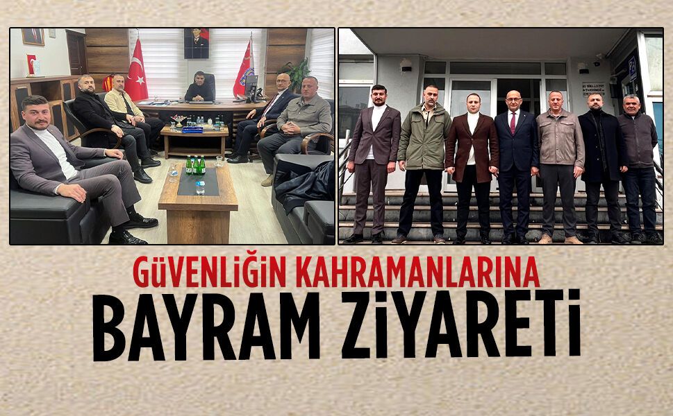 MHP’den Karasu’da güvenlik güçlerine bayram ziyareti