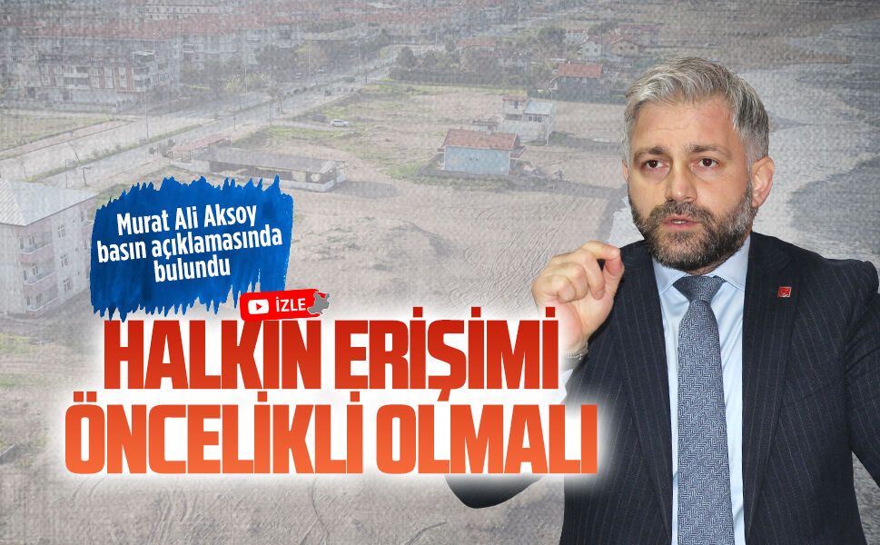 Saadet Partili Murat Ali Aksoy’dan basın açıklaması