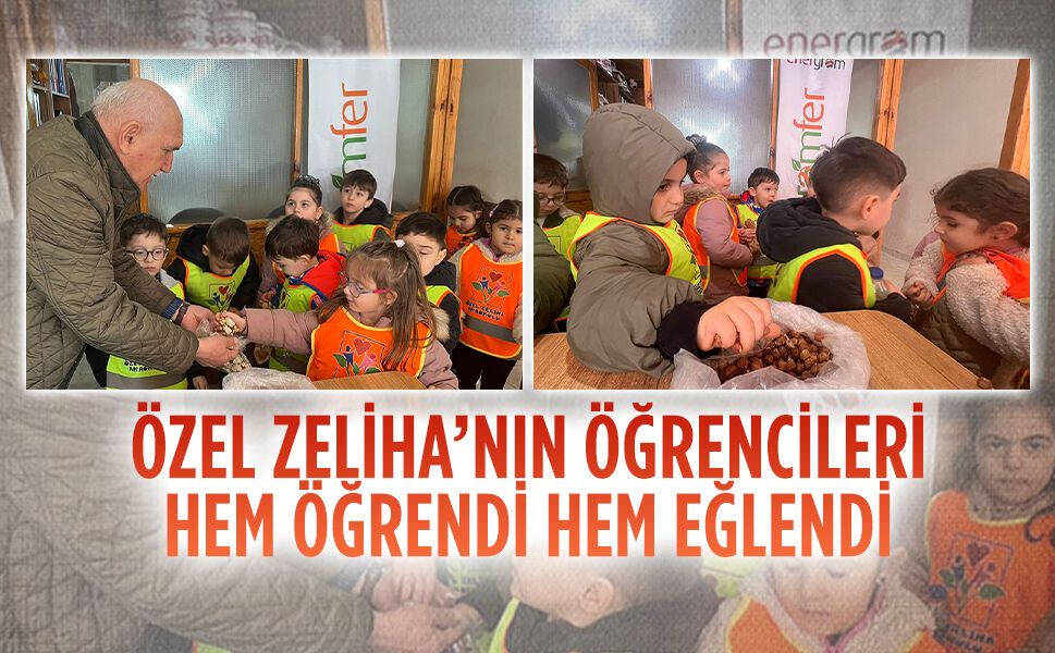 Özel Zeliha Anaokulu öğrencilerinden hem öğrenme hem eğlence dolu gezi