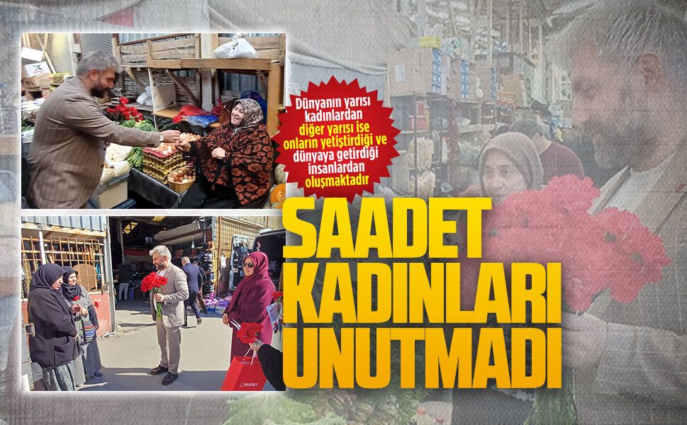 Saadet Partisi Karasu’dan 8 Mart ziyareti