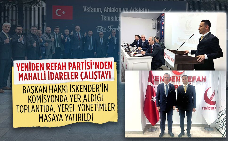 Başkan Hakkı İskender, Genel Merkez’de düzenlenen önemli toplantıya katıldı