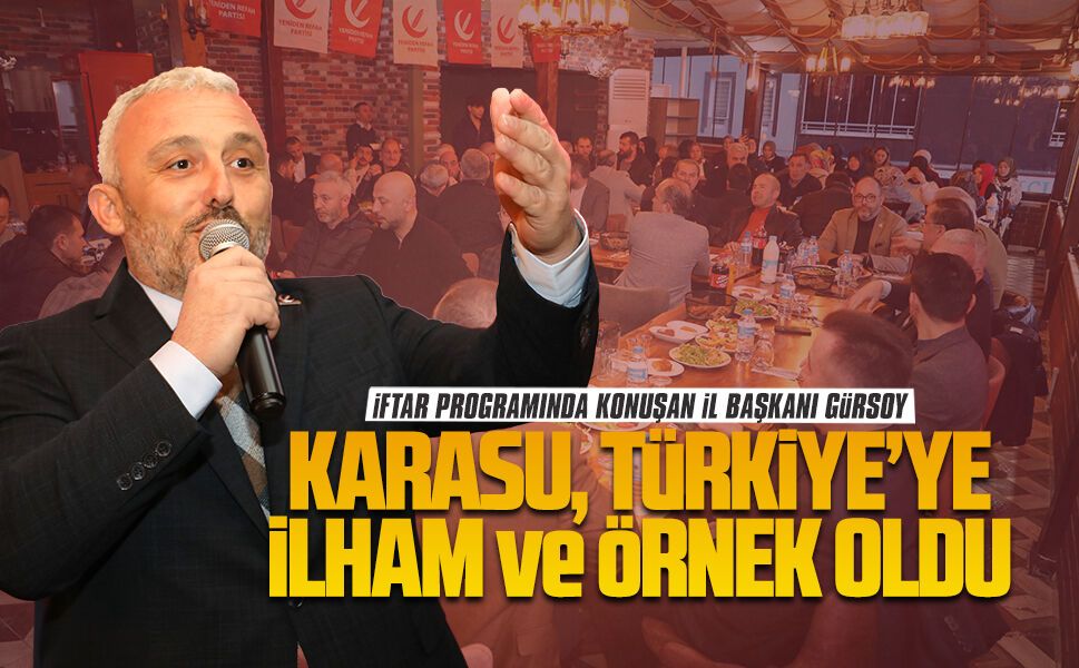 Hüseyin Gürsoy: Karasu, Türkiye genelinde ilk sırada