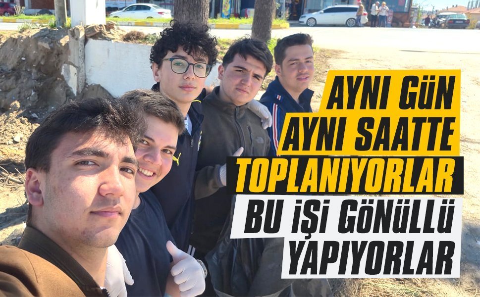 Atatürk Anadolu Lisesi öğrencilerinin tekdire şayan hassasiyeti