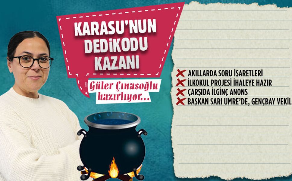 Karasu’nun dedikodu kazanı