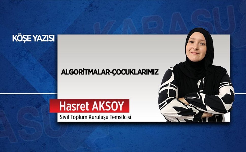 Algoritmalar-çocuklarımız