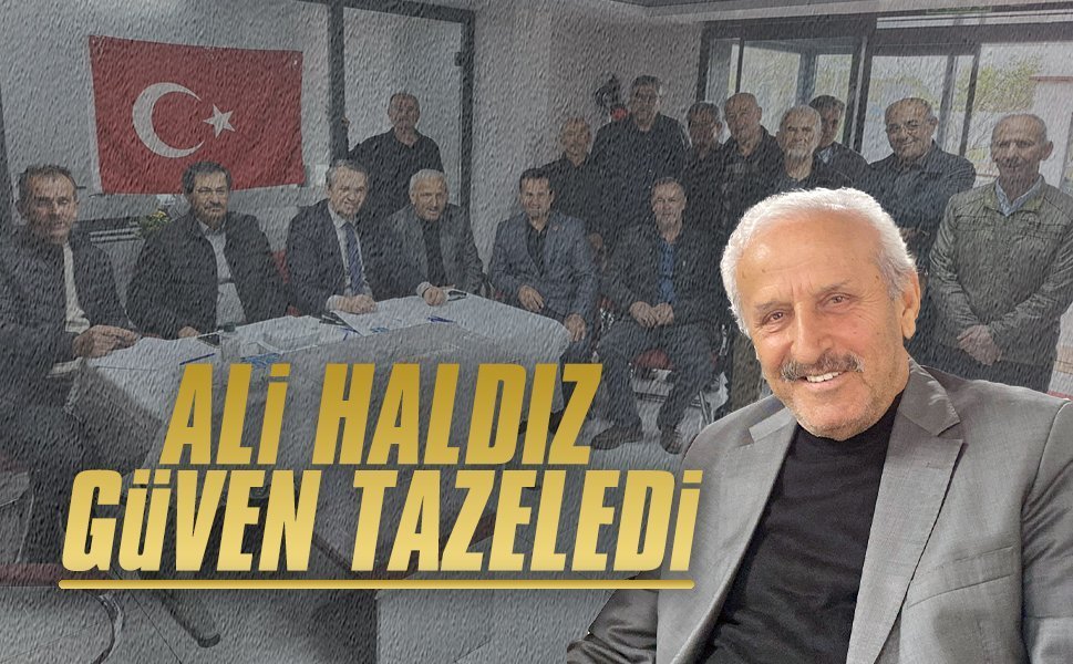 Hürriyet Tarım Kredi Kooperatifi’nde Ali Haldız yeniden başkan seçildi