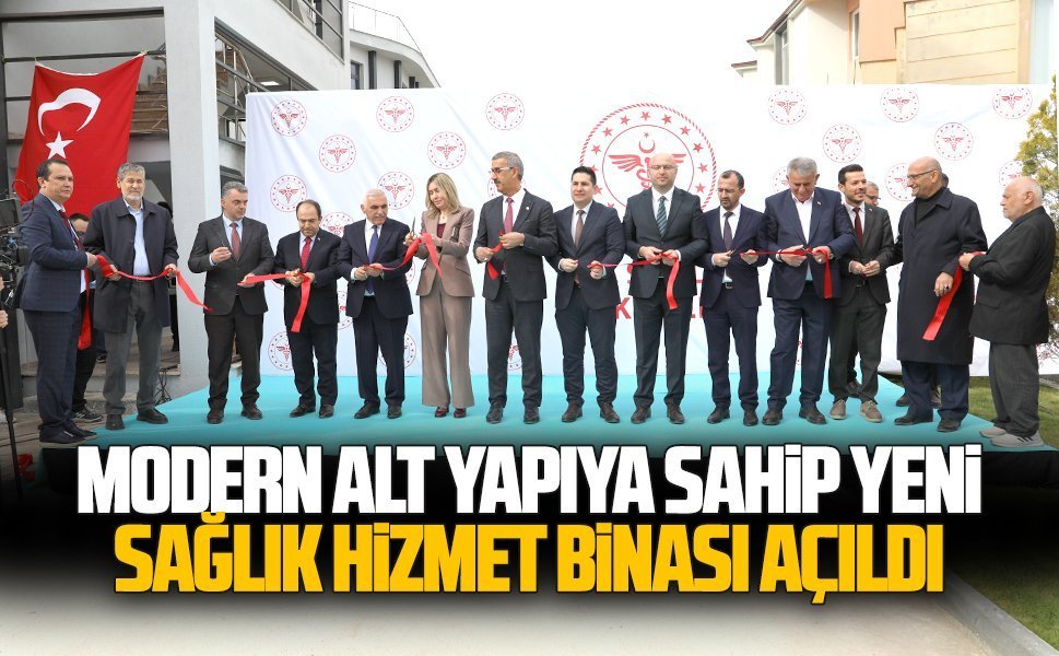 Karasu 2 No’lu ASM binasının açılış törenine yoğun katılım