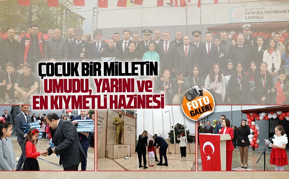 23 Nisan Ulusal Egemenlik ve Çocuk Bayramı sade bir programla kutlandı