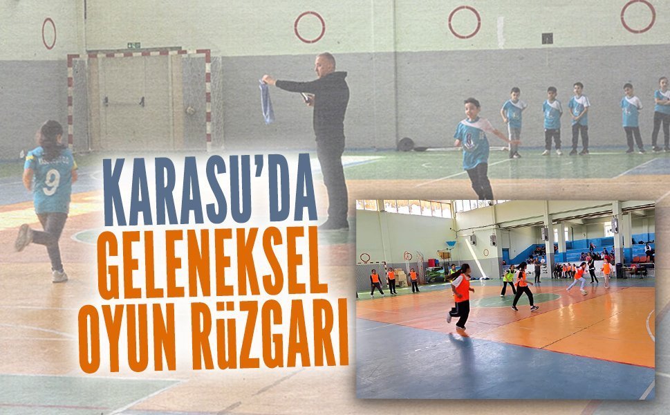 Karasu’da Geleneksel Çocuk Oyunları Şenliği tamamlandı