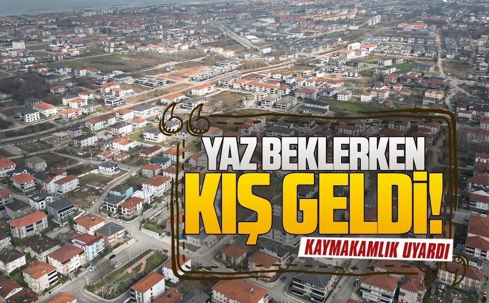 Karasu’da yaz beklerken kış geliyor