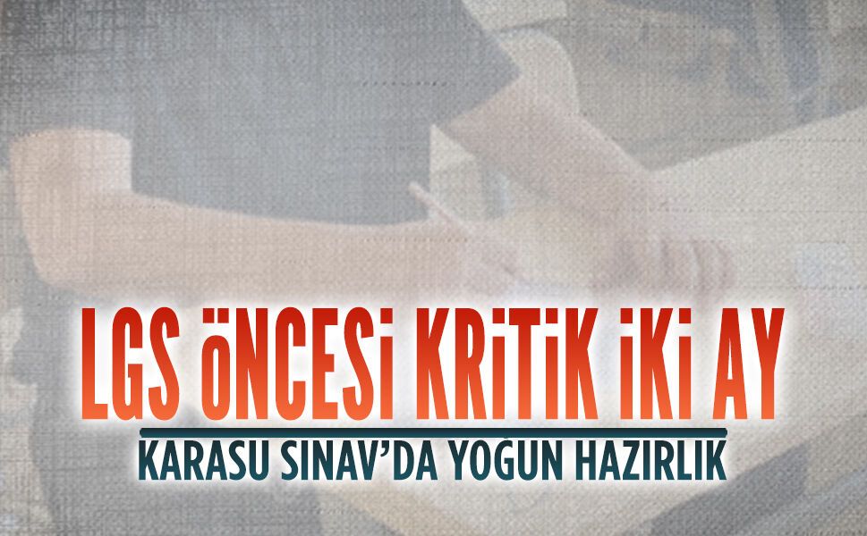 Karasu Sınav Kurs’tan LGS’ye son iki ay kala yoğun hazırlık programı