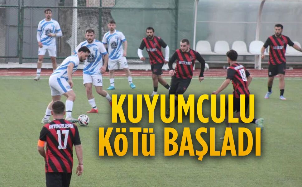 Kuyumculu kötü başladı