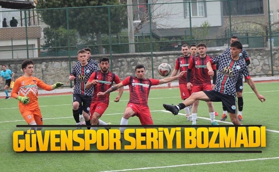 Güvenspor seriyi bozmadı
