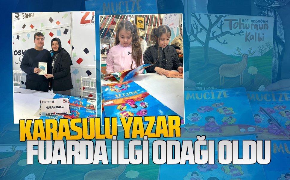 Karasulu yazar Nuray Ertaş Balcı, Serdivan’da düzenlenen kitap fuarında okurlarıyla buluştu