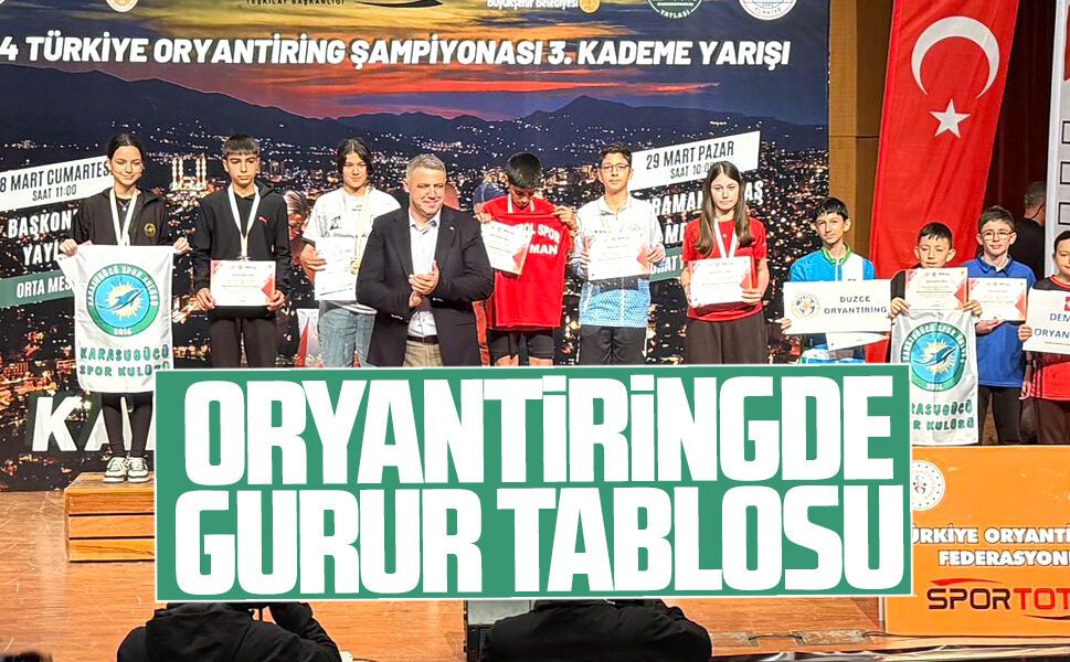 Karasulu sporculardan Türkiye Şampiyonası’nda gururlandıran başarı