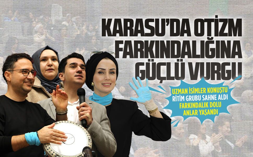 Karasu SGM’de otizm farkındalığına güçlü vurgu