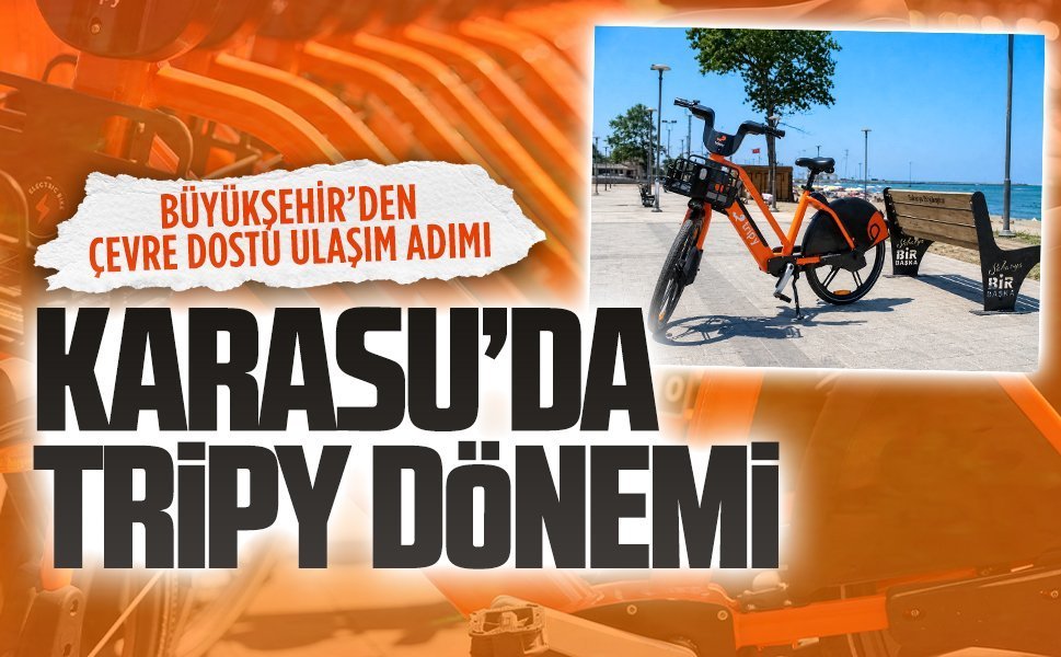 Sakarya Büyükşehir’den Karasu sahiline bisiklet hamlesi