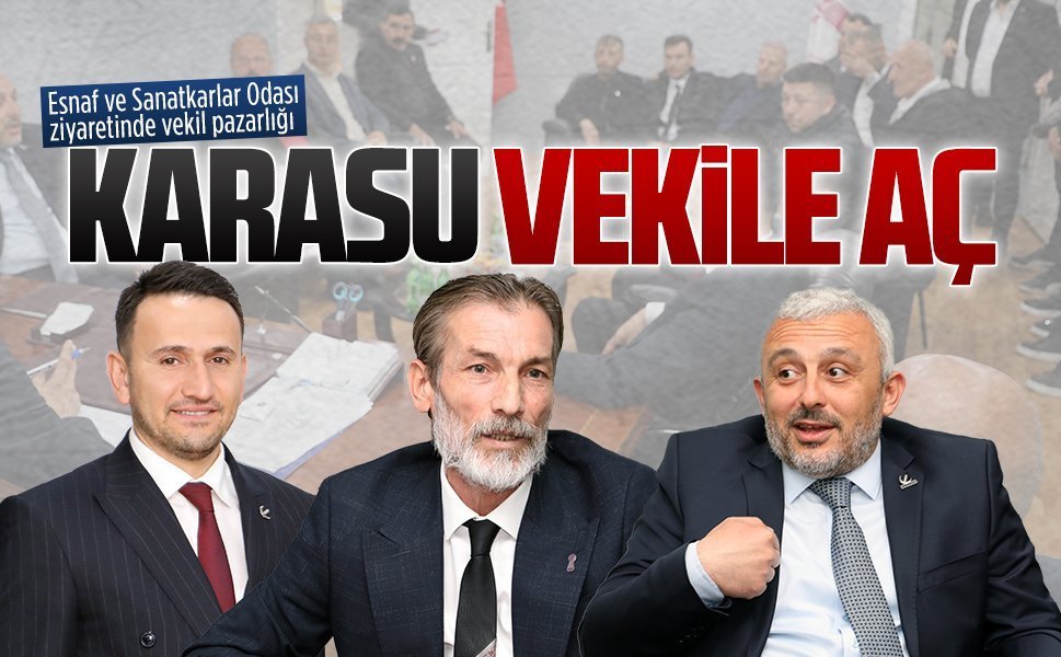 Karasu milletvekiline aç