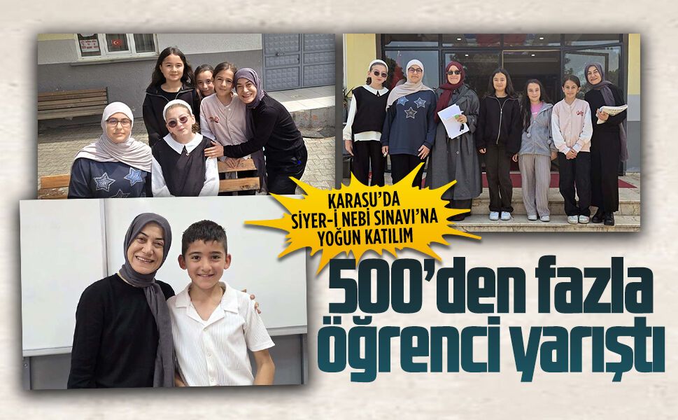 Karasu’da Siyer-i Nebi Sınavı’na yoğun katılım