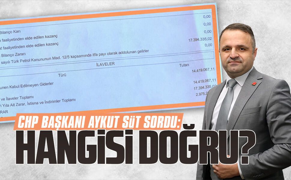 Aykut Süt: Hangisi doğru?