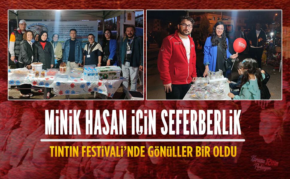 DMD hastası Hasan Erdoğan’ın gönüllüleri festivalde stant kurdu
