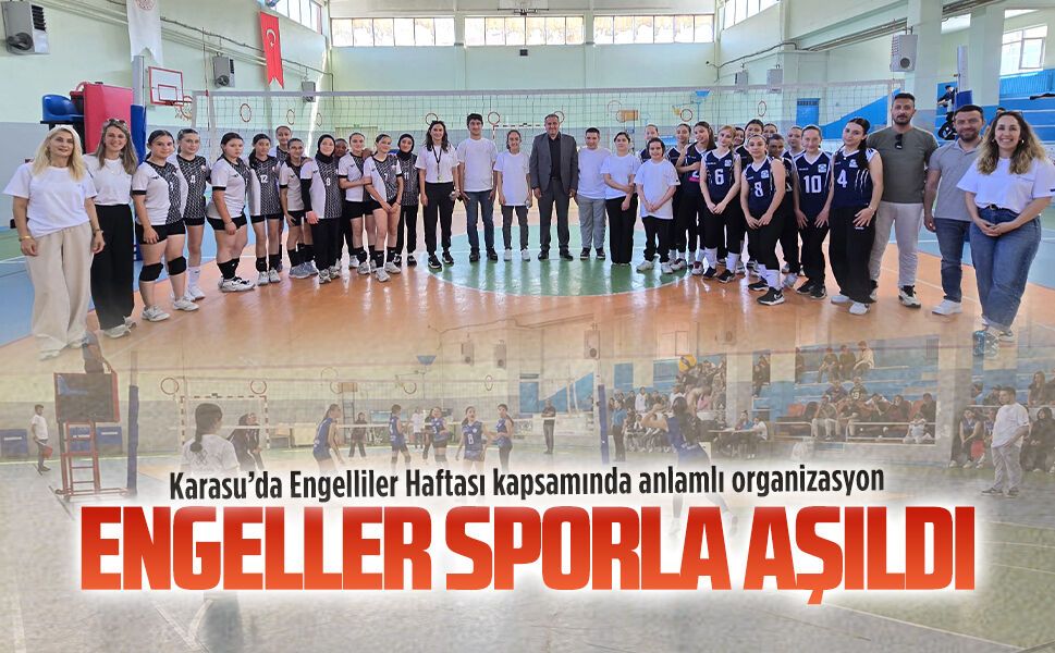 Karasu’da Engelliler Haftası kapsamında anlamlı organizasyon